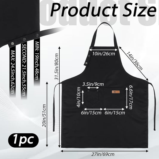 Aprons for Women with Pockets, Pottery Aprons Adjustable Gardening Apr