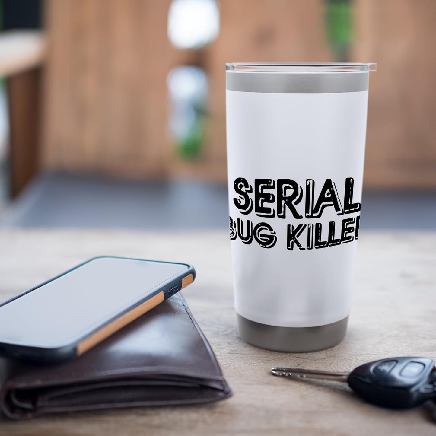 Pest Controller Bugs Pest Management Pest Control Technician Stainless Steel Insulated Tumbler