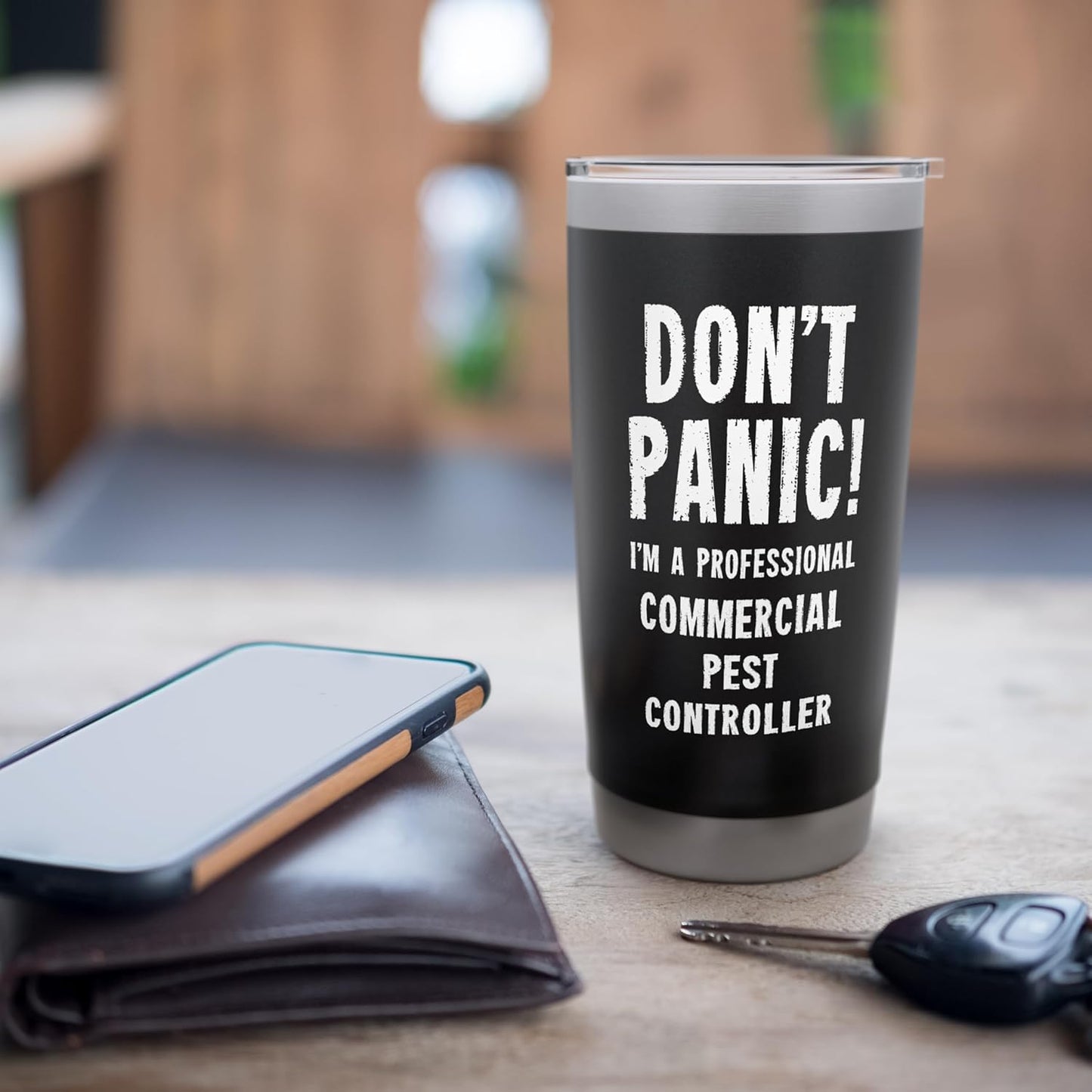 Commercial Pest Controller Stainless Steel Insulated Tumbler