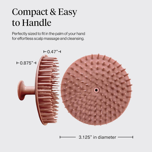Kitsch Scalp Massager for Hair Care - Scalp Scrubber, Shampoo Brush &