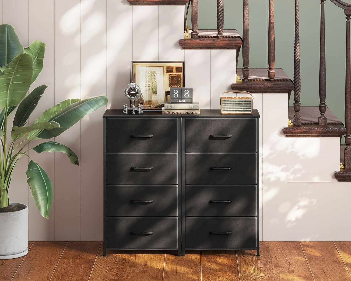 AODK Dresser for Bedroom with 4 Storage Drawers, Small Dressers Chest