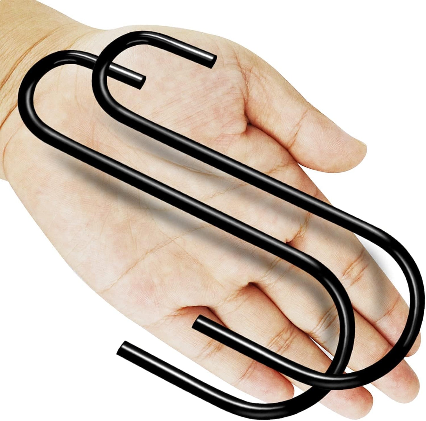 HiGift 8 Pack 6 Inches S Hooks for Hanging Plant Heavy Duty, Thick Wir