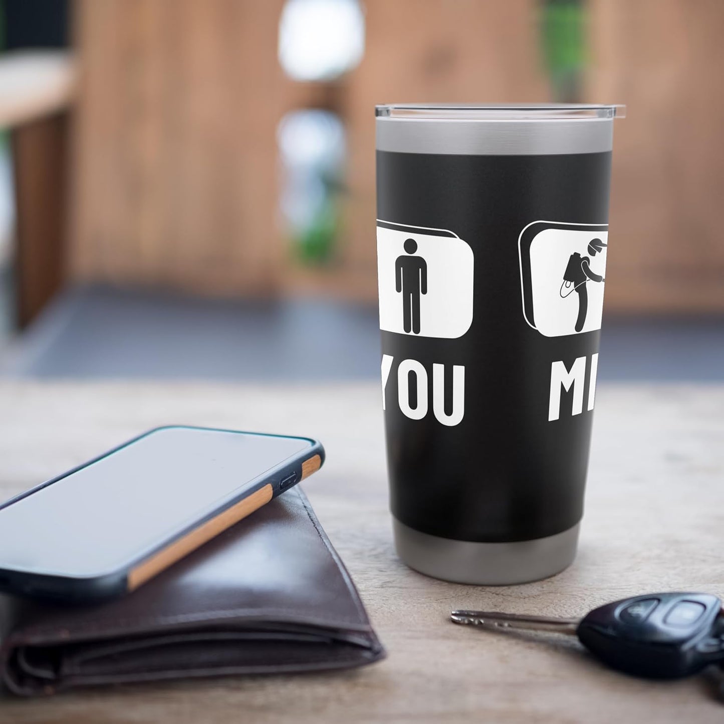 Pest Control Proud Funny Men Exterminator Stainless Steel Insulated Tumbler