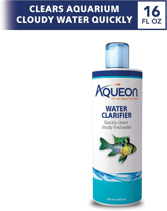 Aqueon Freshwater Aquarium Water Clarifier, Clears Cloudy Fish Tank Wa