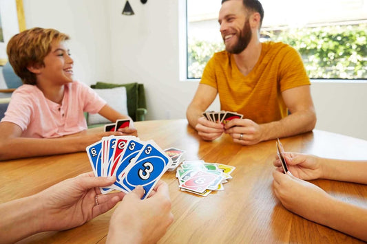 UNO - Classic Colour & Number Matching Card Game - 112 Cards - Customi