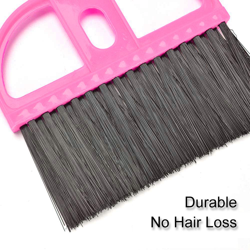 WishLotus Mini Dustpan and Brush Set, Portable Exquisite Pet Waste Cle