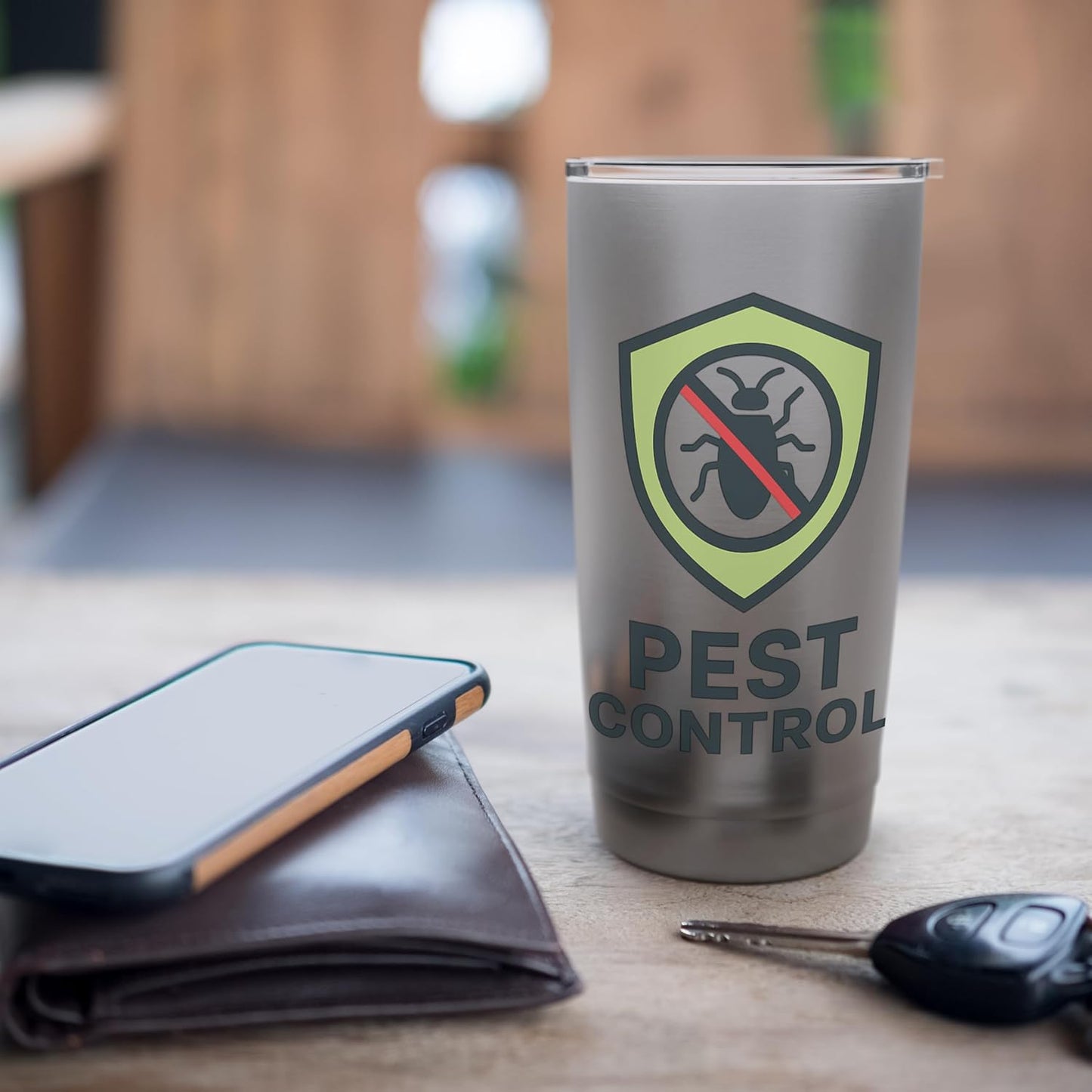 PEST CONTROL Design Stainless Steel Insulated Tumbler