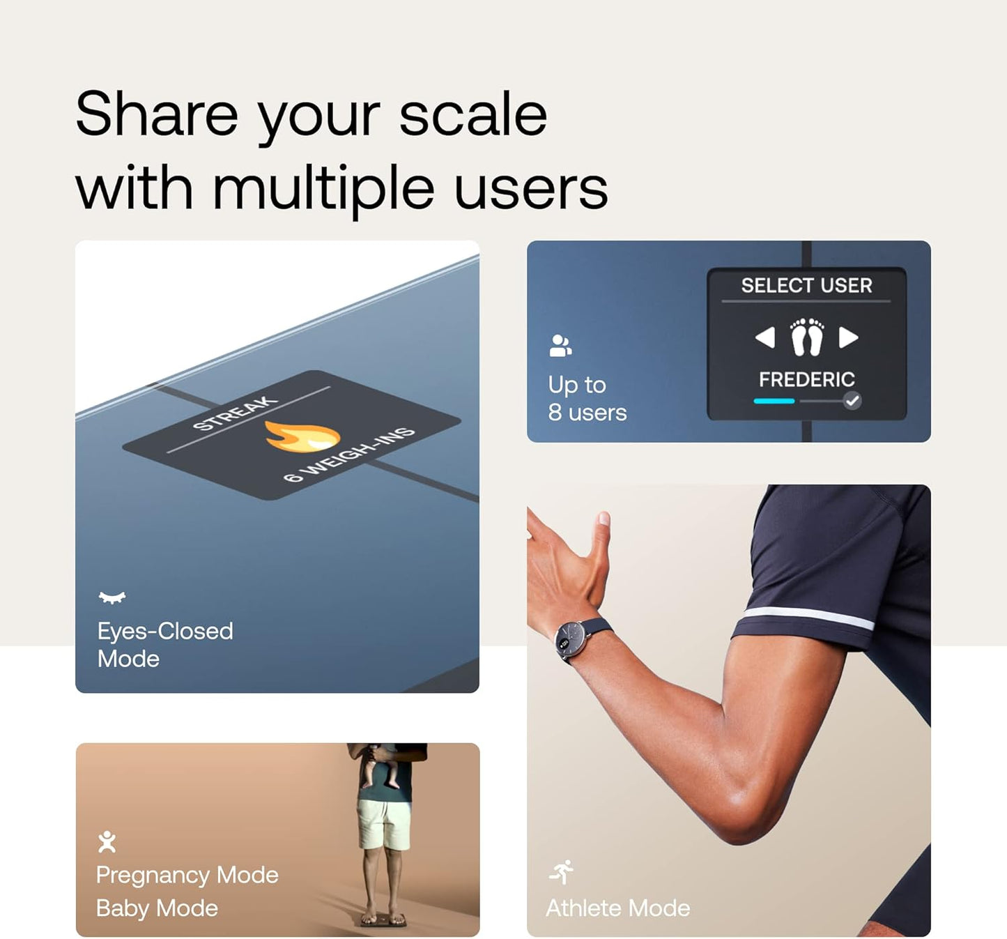 WITHINGS Body Smart - Accurate Scale for Body Weight and Fat Percentag