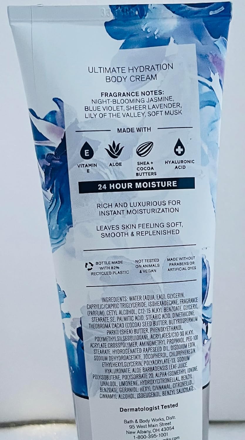 Bath and Body Works Gift Set of of 2 - 8 oz Body Cream - (Moon Light P