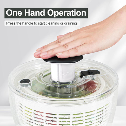Smile mom Salad Spinner Small Lettuce Spinner Kitchen Gadgets Vegetabl