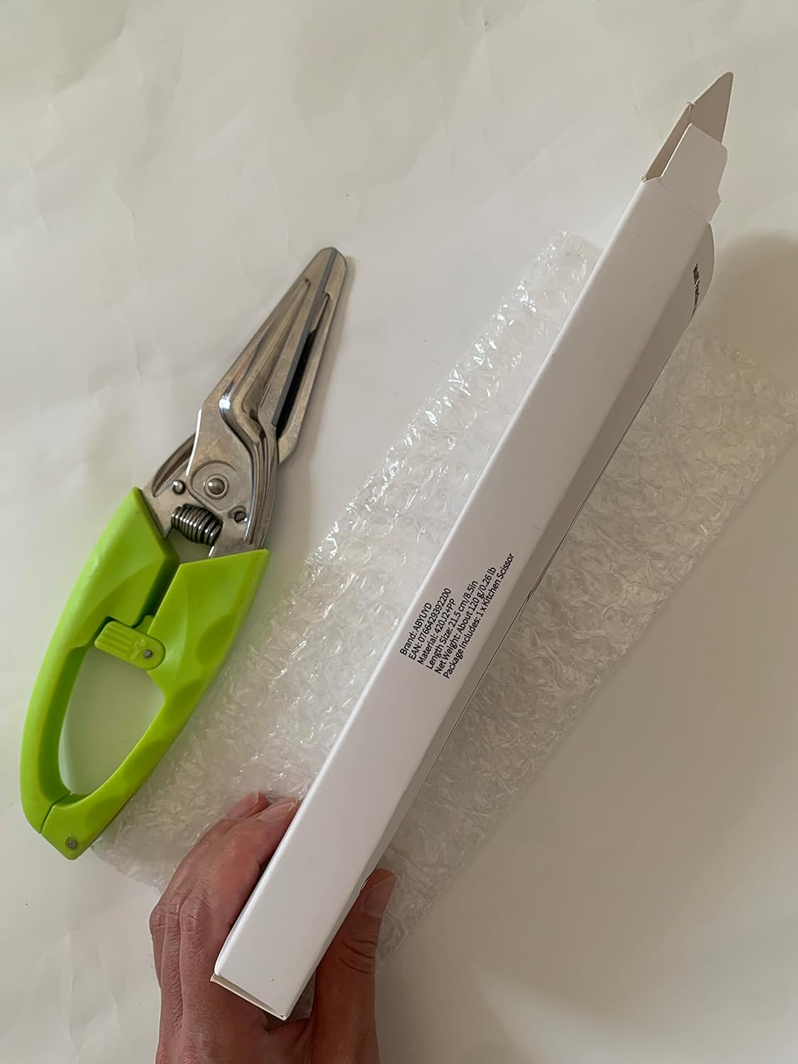 Multi Function Kitchen Garden Shears Spring-Loaded With Anti-Slip Hand