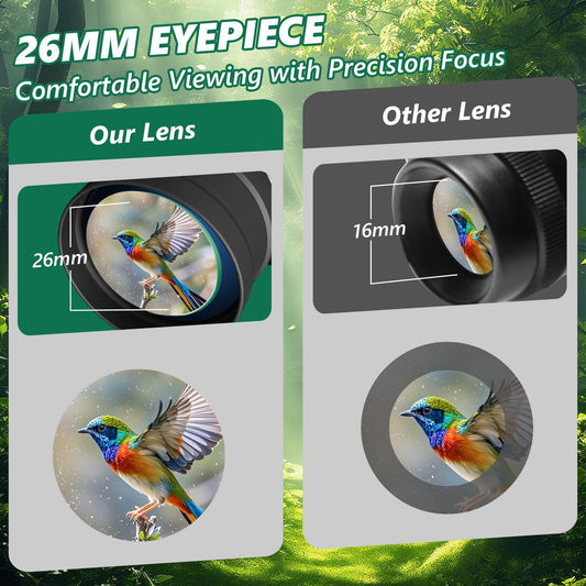 30x50 Binoculars for Adults, High-Powered Compact Professional Binoculars for Bird Watching, Hunting, Sports, Concerts, Travel, Cruise, and Outdoor, Waterproof with Case