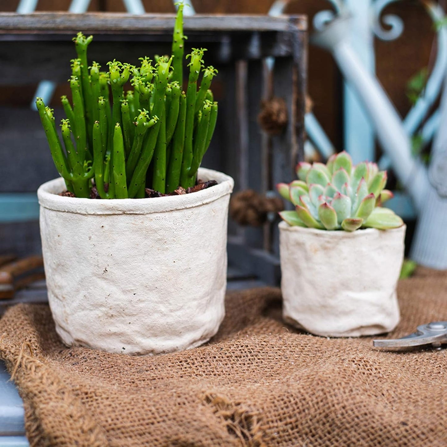 Flower Plant Pot White Succulent Planter Plant Pots Ceramic Indoor Out