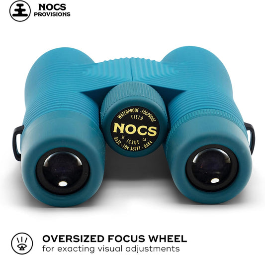 Nocs Provisions Field Issue Compact 8x32 Waterproof Binoculars, Shockp