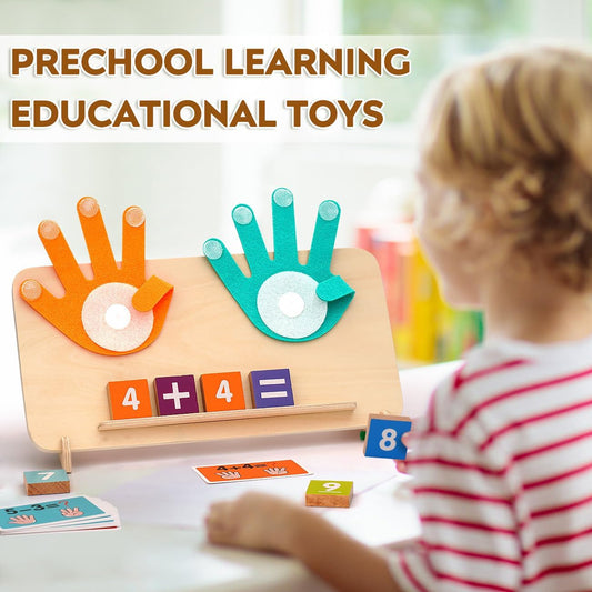 Preschool Learning Toys for Toddlers 2-4, Educational Math Manipulativ