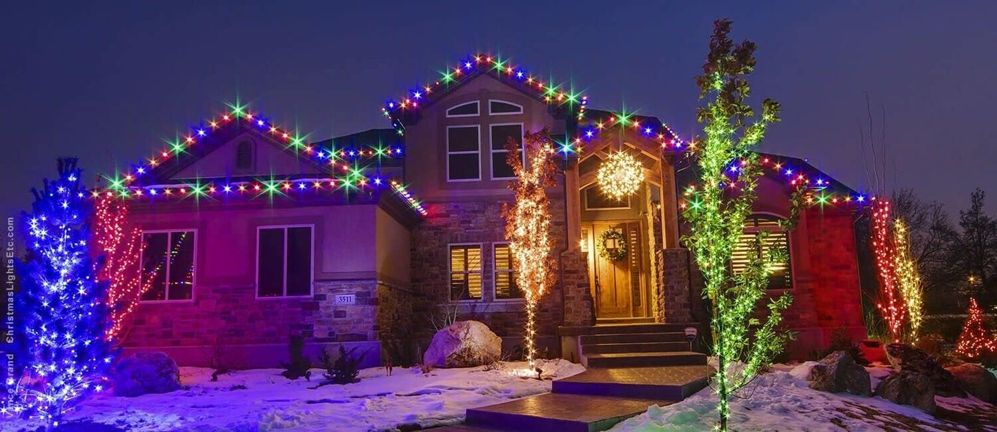 WYZworks 108LEDs 10ft LED Outside Rope Lights, Outdoor ETL Certified W