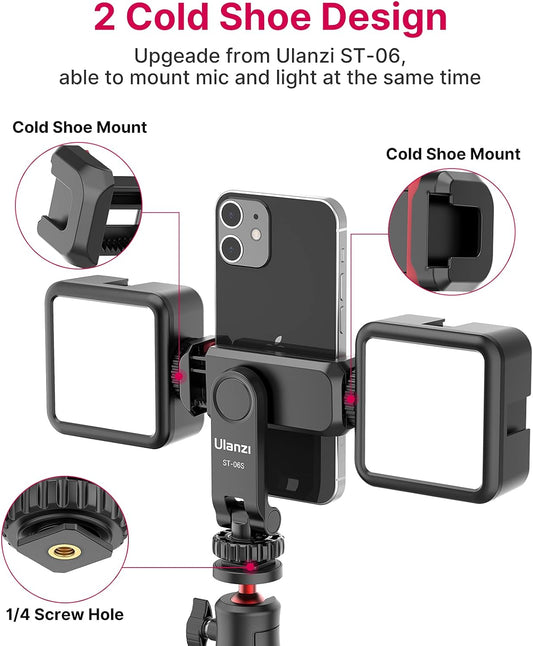 Phone Tripod Mount Holder for iPhone - ULANZI ST-06S Camera Hot 2 Cold