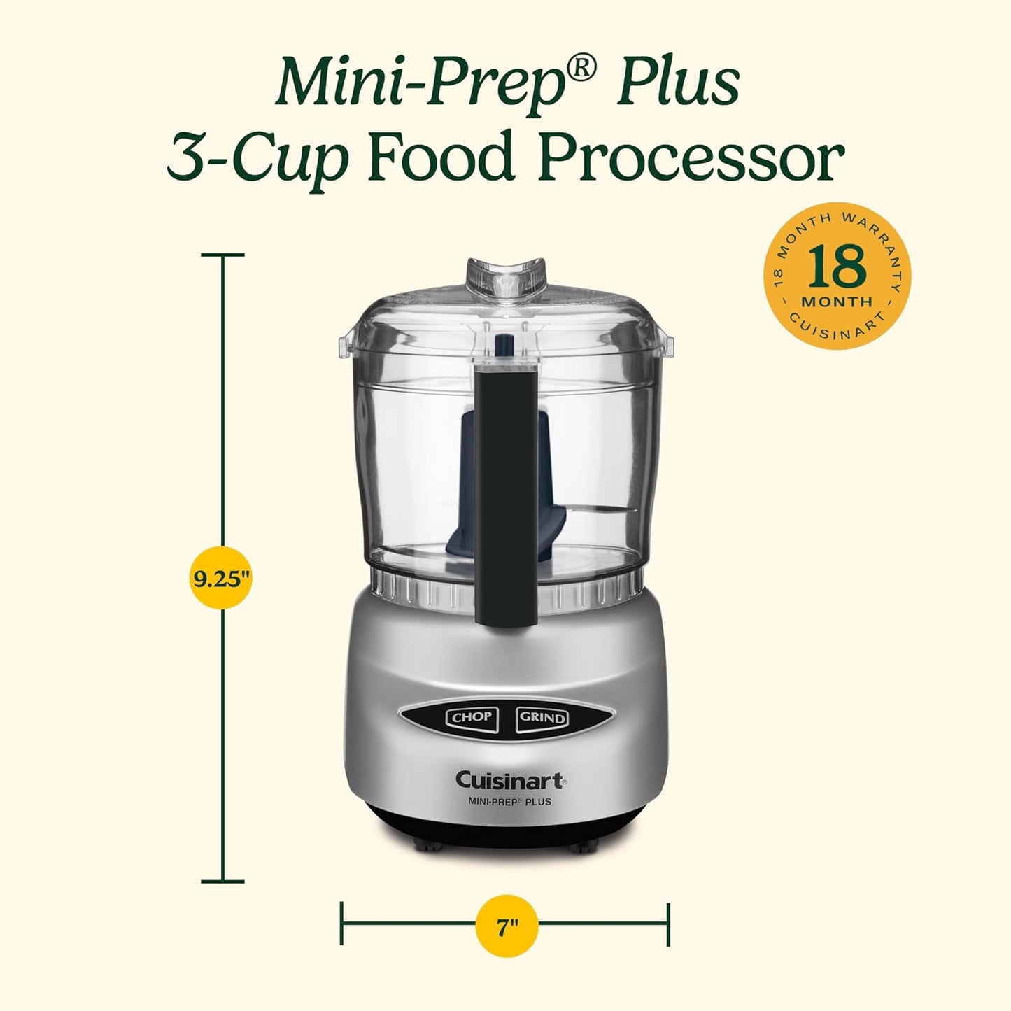 Cuisinart Mini-Prep Plus Food Processor, 24-Ounce Mini Food Processor