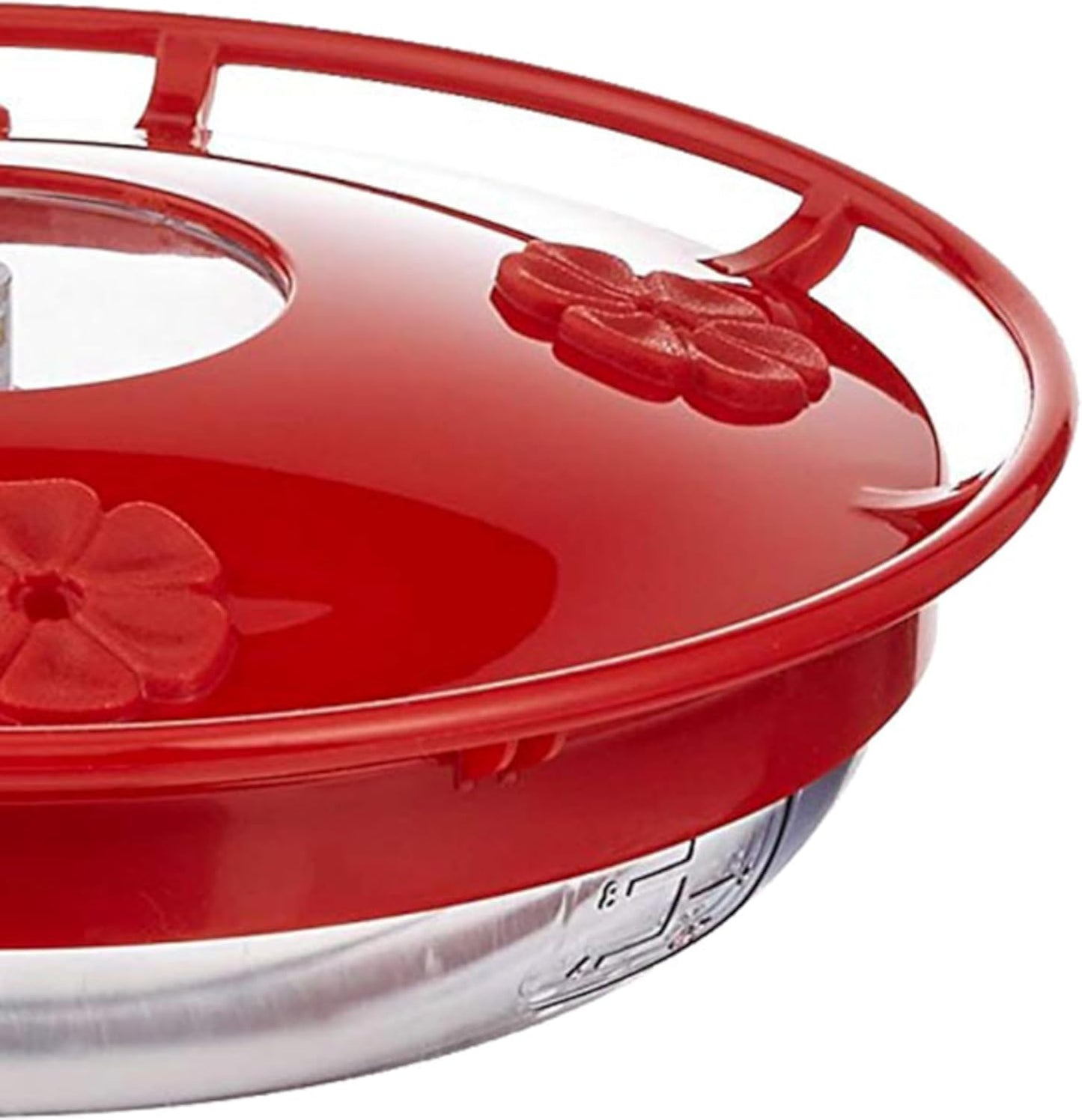 Aspects HummZinger HighView 12 Oz Hanging Hummingbird Feeder - 429, Red
