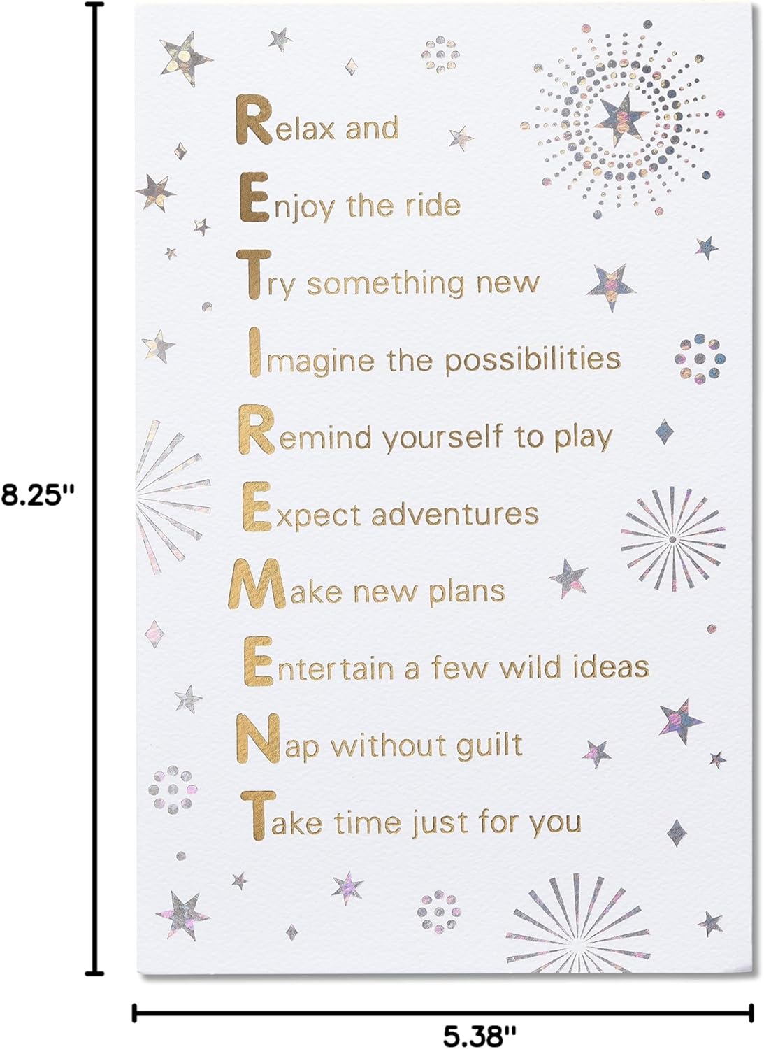 American Greetings Retirement Card (Time of Your Life)