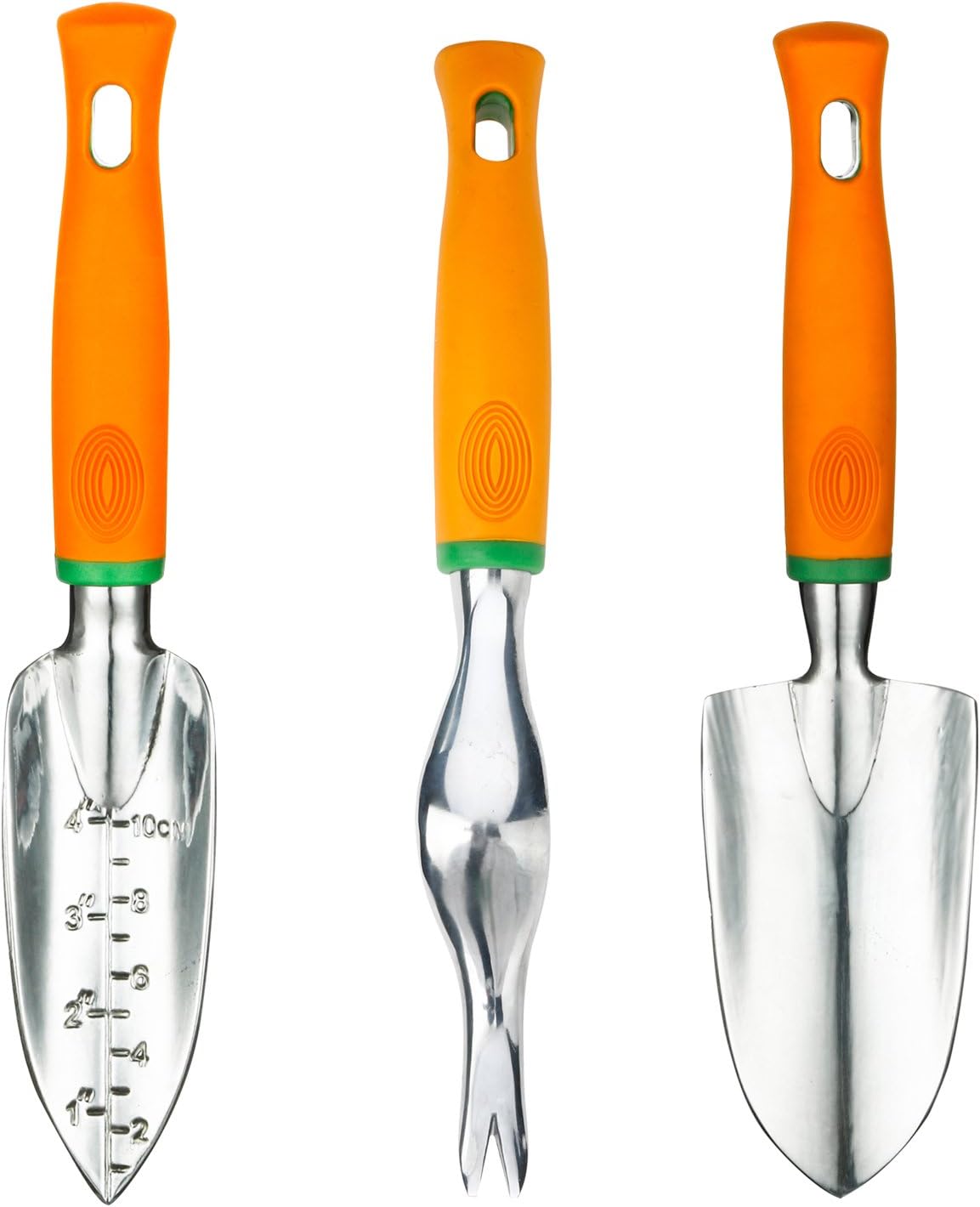 UKOKE Garden Tool Set, 12 Piece Aluminum Hand Tool Kit, Garden Canvas