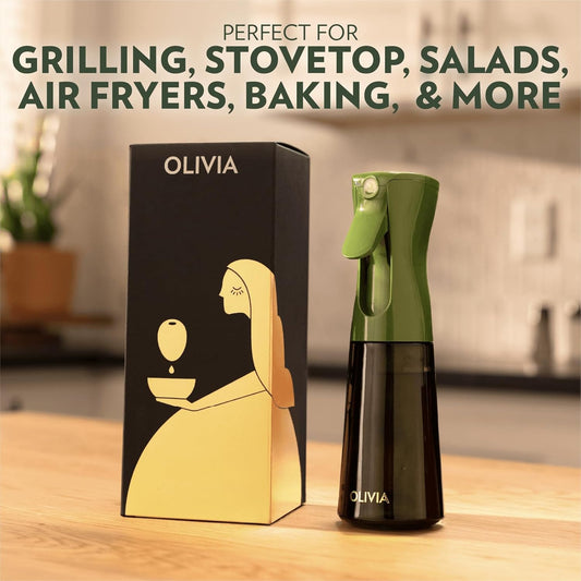 FLAIROSOL OLIVIA Oil Sprayer for Cooking, 200ml Glass Olive Oil Spraye