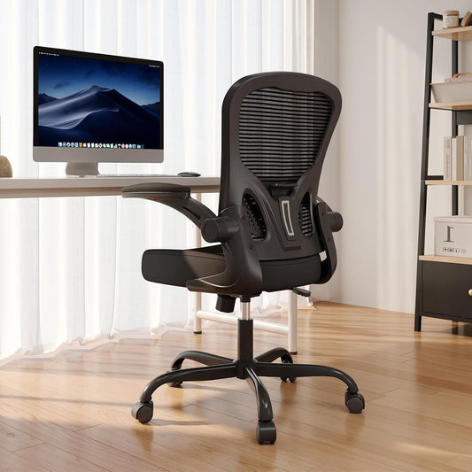 Office Chair, Ergonomic Desk Chairs 330LBS Capacity High Back Mesh Com