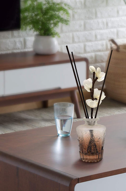 10inch Diffuser Replacement Sticks - 20 Pcs Aroma Reed Fragrance Sticks Refill for Home and Bathroom - Rattan Essential Oil Sticks for Scented Diffuser