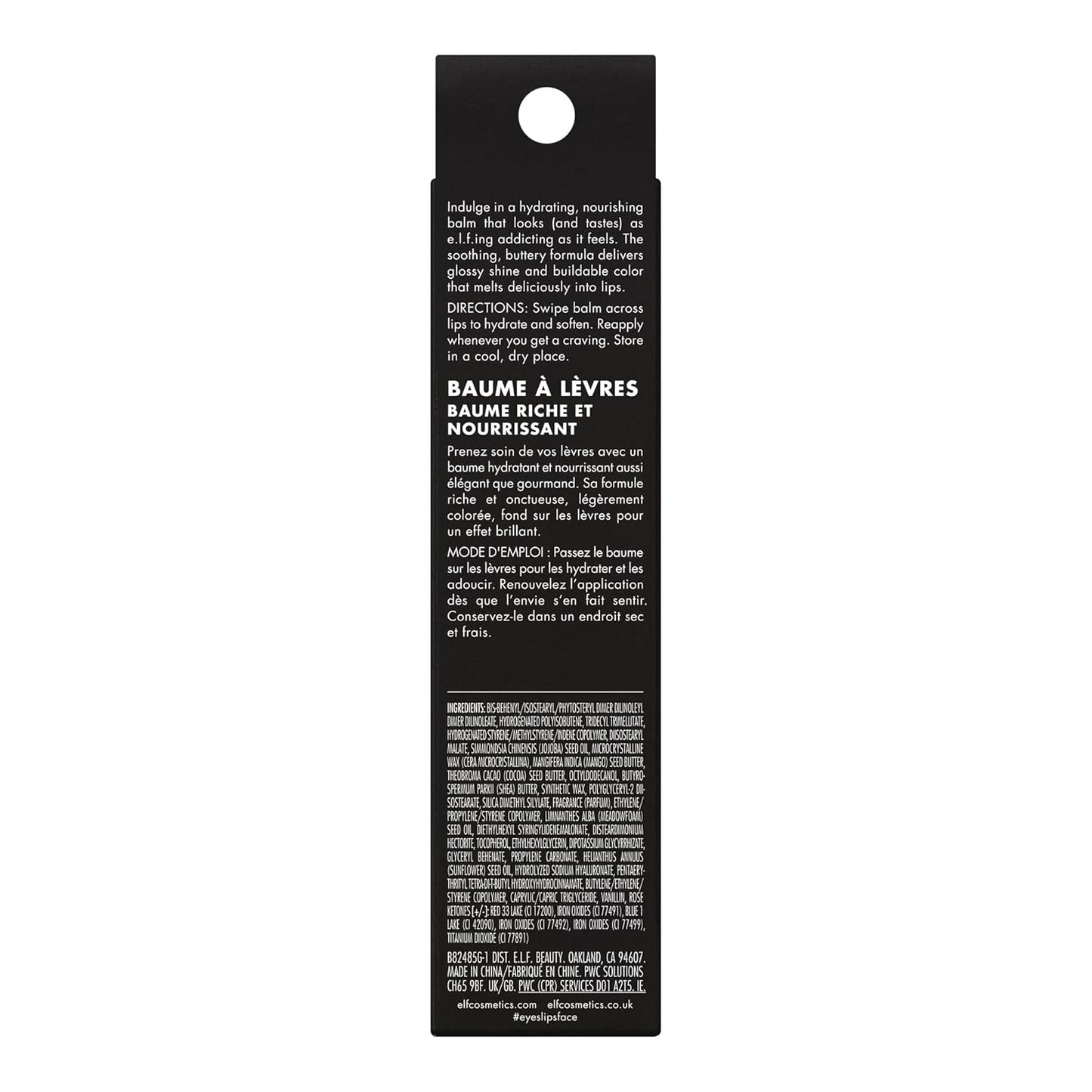 e.l.f. Glow Reviver Melting Lip Balm, Hydrating Tinted Lip Balm For A