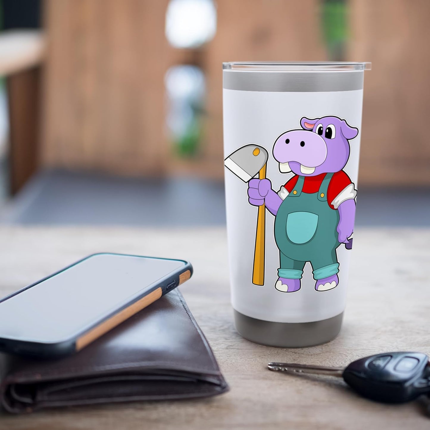Hippo Farmer Garden tool Farm Stainless Steel Insulated Tumbler