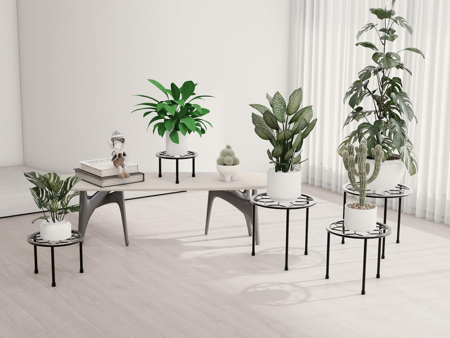 Metal Plant Stand Indoor Outdoor,Indoor Plant Stands for patio rust pr