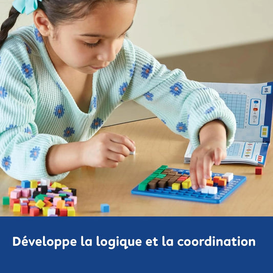 Learning Resources STEM Explorers Pixel Art Challenge - Science Kits &