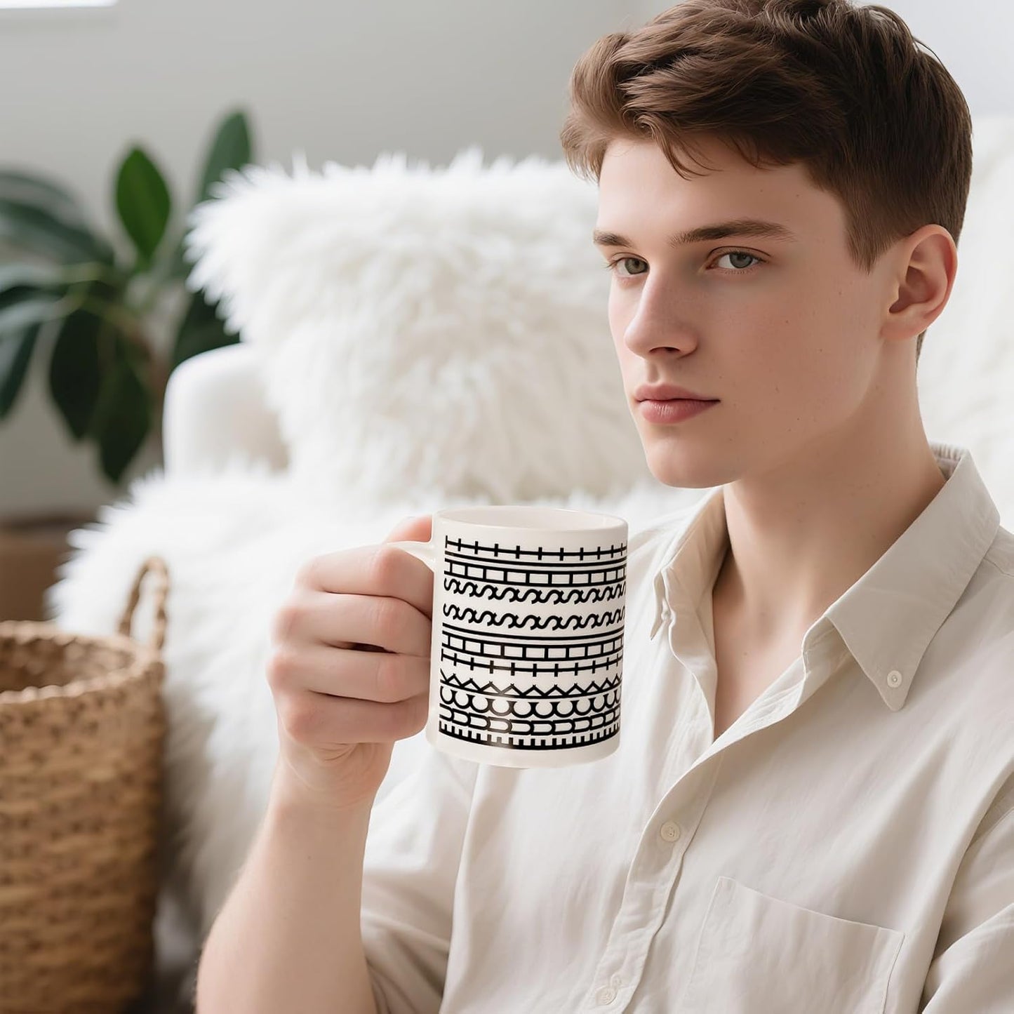 Birthday Gifts for Women,Funny Gag Gifts for Men, Hidden Message Ceramic Coffee Mug, White Elephant Gifts, Unique Office Prank Gag Gifts for Coworkers Coffee Lover