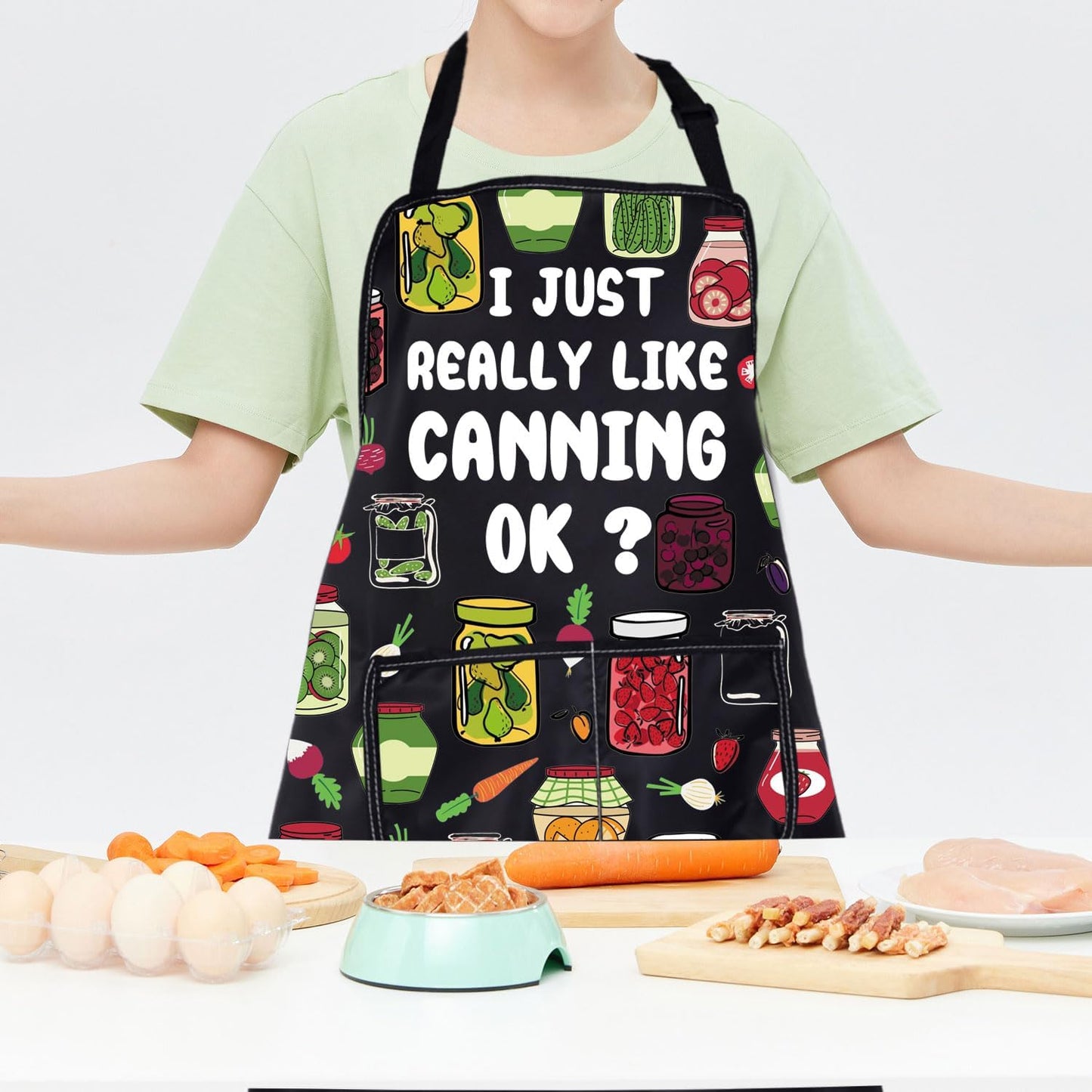 CMNIM Canning Aprons Gift for Canning Lover Canning Season Apron with