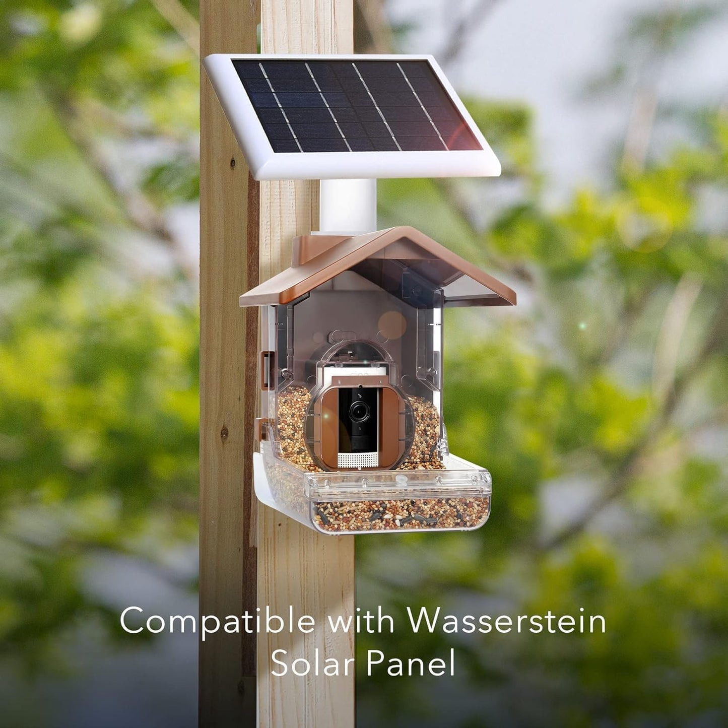 Wasserstein Bird Feeder Camera Case Compatible with Blink, Wyze & Ring Security Cameras Including Blink Outdoor 4, Wyze Cam OG & Ring Stick Up Camera (Camera NOT Included)
