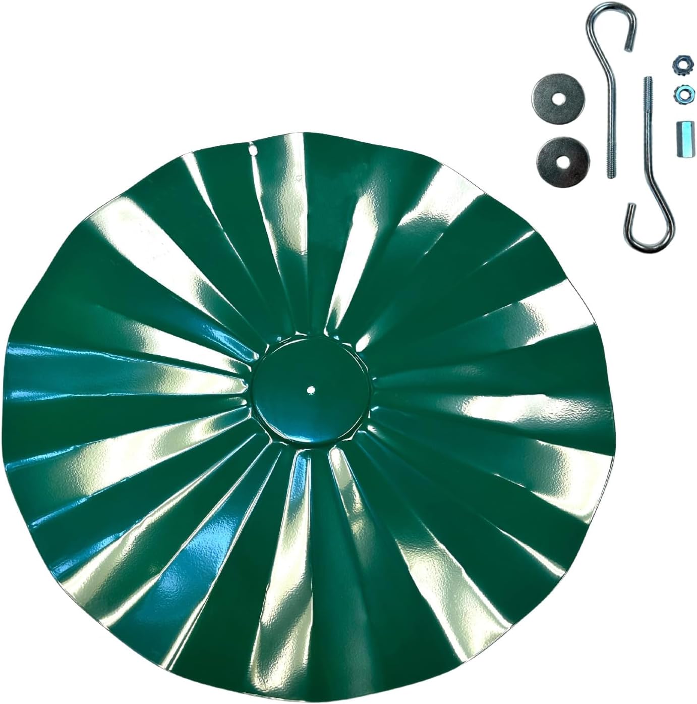 Erva SB5 Hanging Disk Baffle, Green, 22.5-Inch