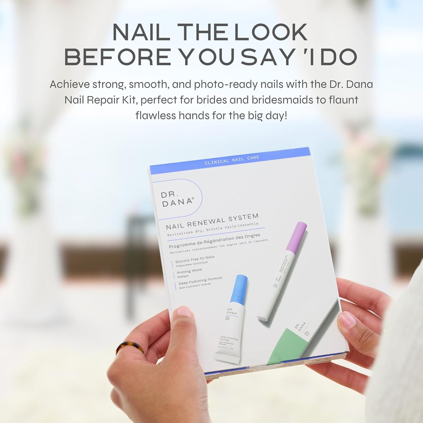 Dr. Dana Nail Repair Kit for Damaged Nails – Strengthening & Exfoliati