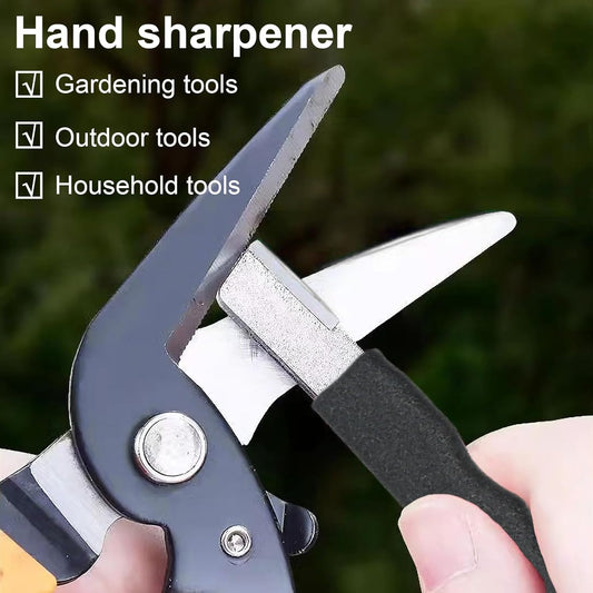 2 Pack Pocket Blade Sharpener, tungsten steel alloy Garden Tool Sharpe