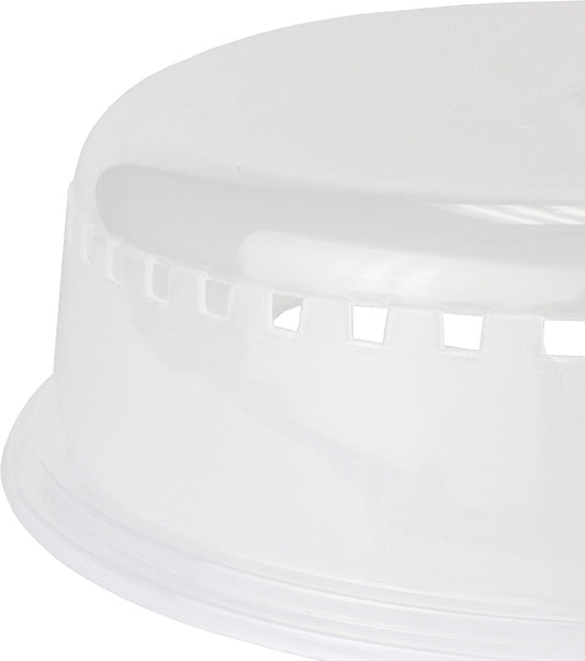 Chef Craft Classic Microwave Cover, 10 inches in diameter, Clear