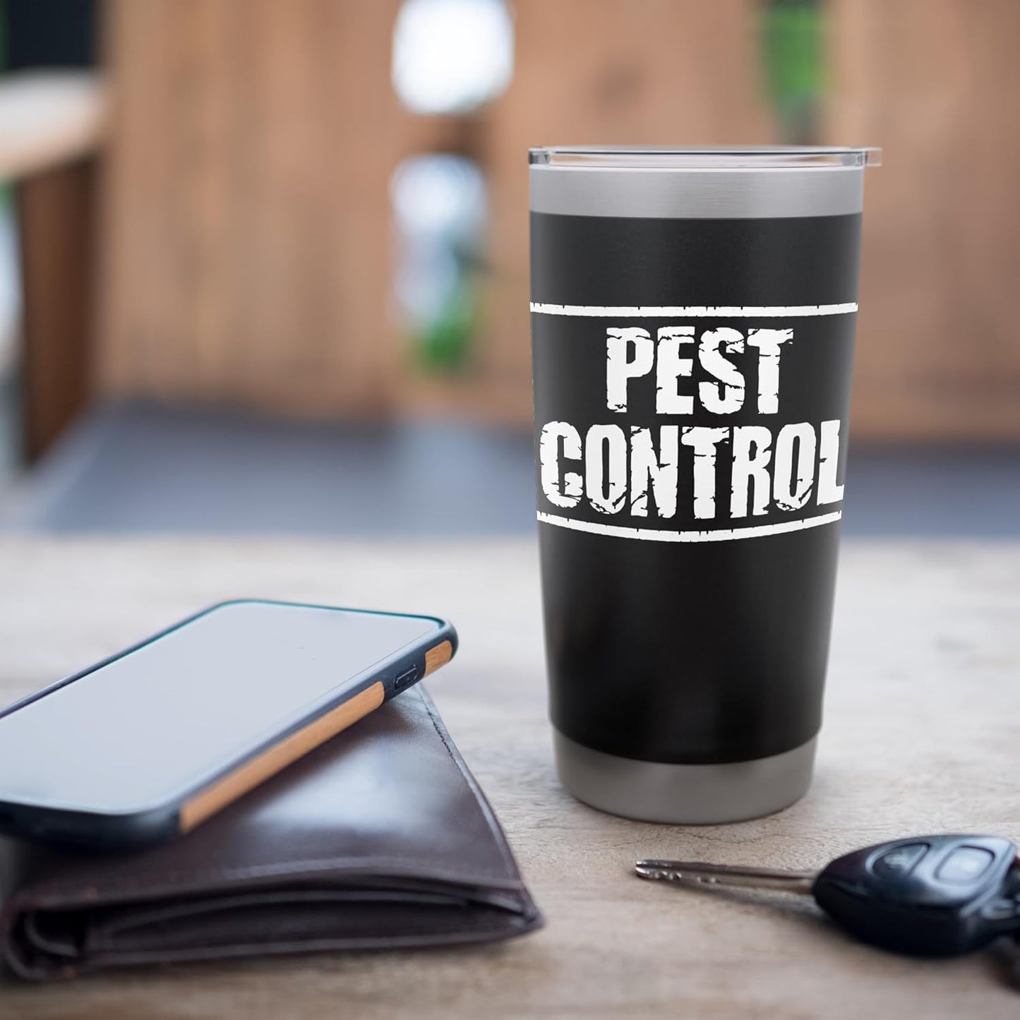 Pest Control Exterminator Stainless Steel Insulated Tumbler