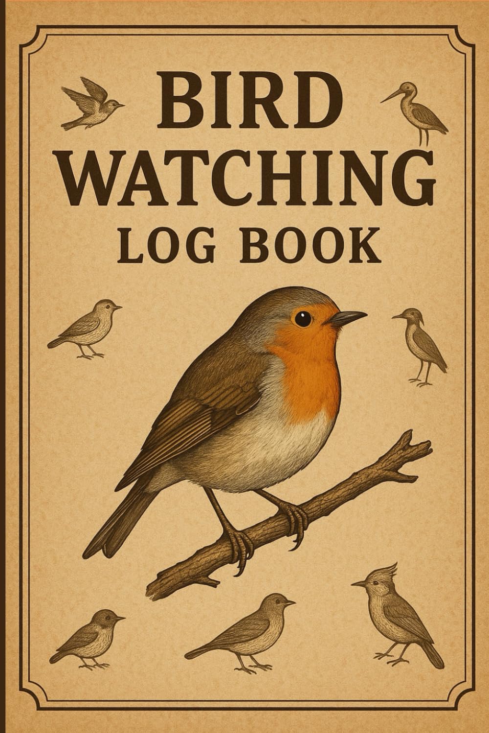 Bird Watching Log Book: A Birdwatching Journal for Birders to Track Sightings, Behavior & Sounds — Includes Space for Notes & Sketches