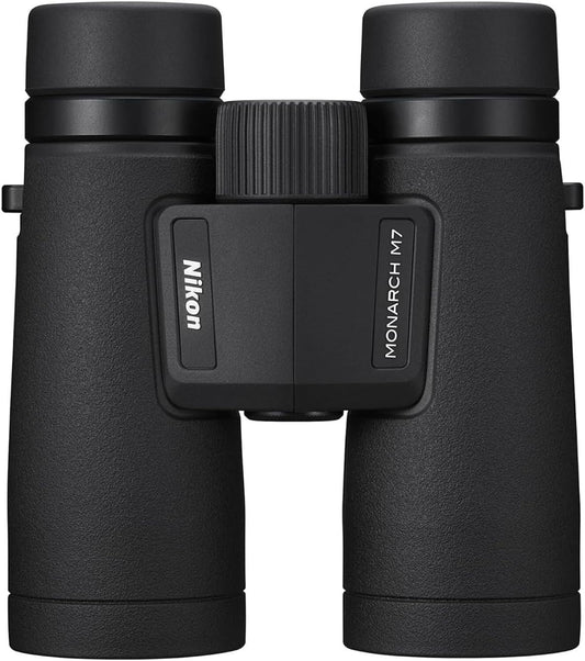 Nikon MONARCH M7 8x42 Binocular |Waterproof, fogproof, rubber-armored Full-Size Binocular with ED glass & wide field of view, oil & water repellent coating & locking diopter |Official Nikon USA Model