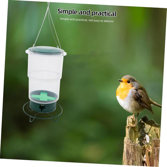 Milisten Garden Hummingbird Feeder with Decorative Durable Hanging Type Bird Feeder for Outdoor Use Easy to Fill Clean for Attracting Hummingbirds Year