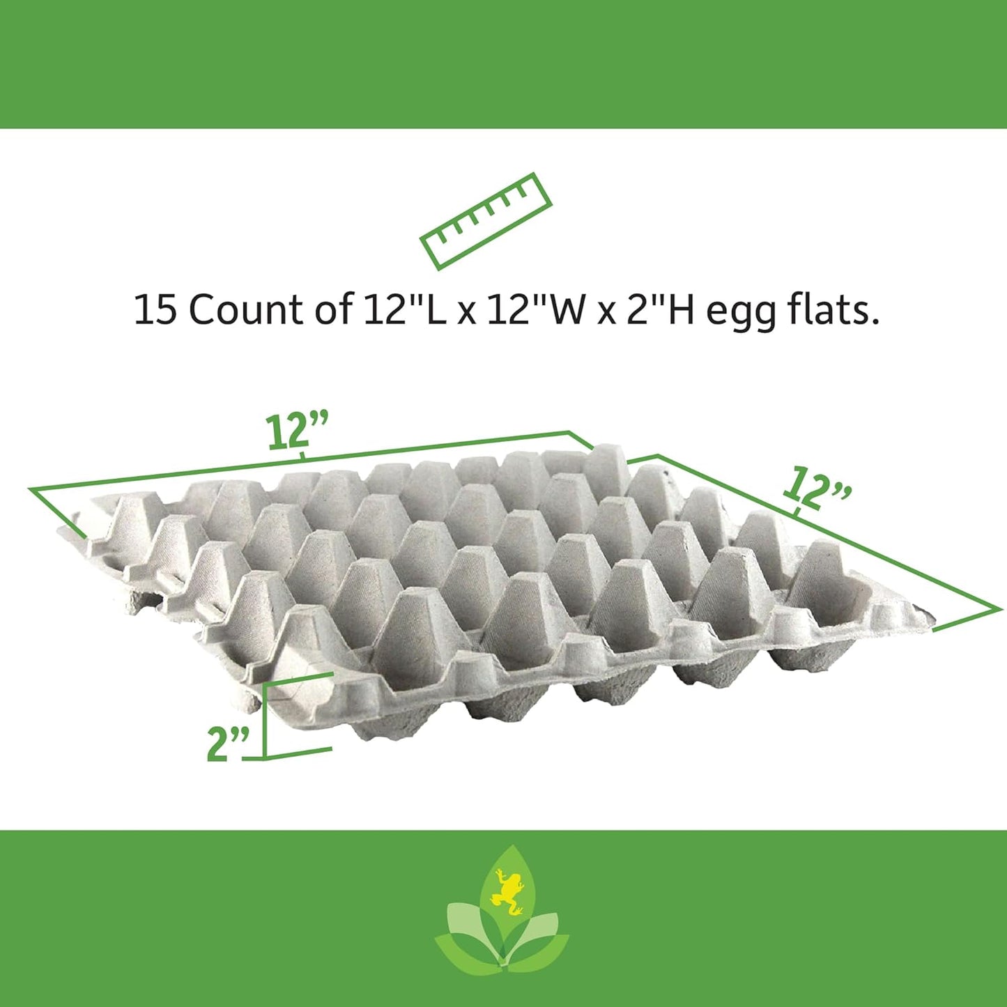 Josh's Frogs Egg Flats for Feeder Insect Colonies (15 Count)