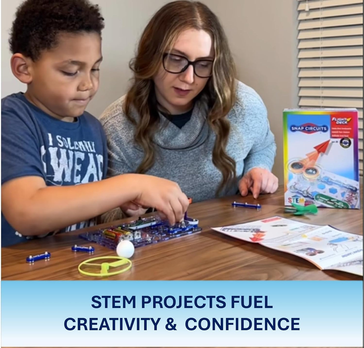 Snap Circuits Flight Deck Science/STEM Toy kit | Ages 8+ | Constructio