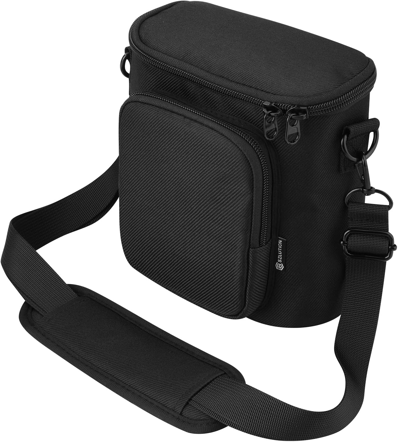 Travel Protective Case for NIKON Monarch M5 M7 8x42 Binocular, Durable Fabric Storage Bag with Shoulder Strap Compatible with Nikon PROSTAFF P3 8x42 10x42 Binocular, Black (Case Only)