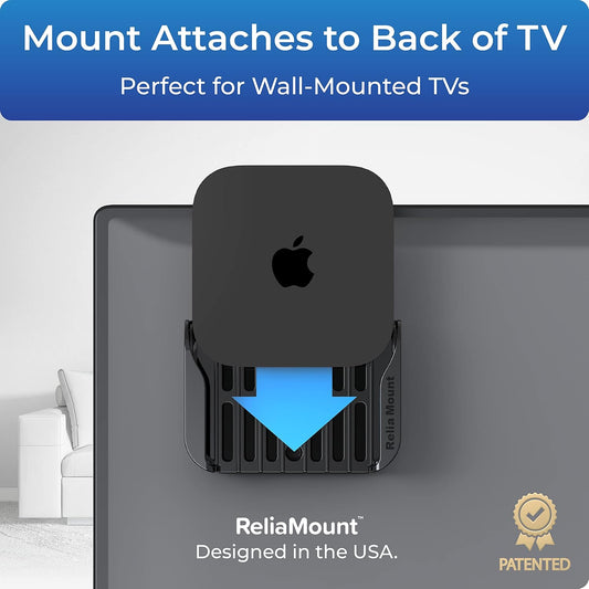 Mount for Apple TV – Compatible with All Apple TV Generations (Includi
