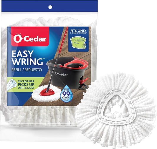 O-Cedar EasyWring 스핀 대걸레 헤드 리필 (2팩)