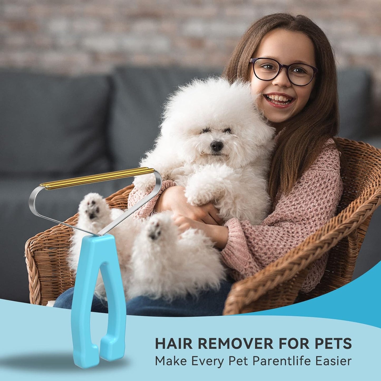 Pet Hair Remover, Dog and Cat Hair Remover, Wool Hair Remover, Carpet