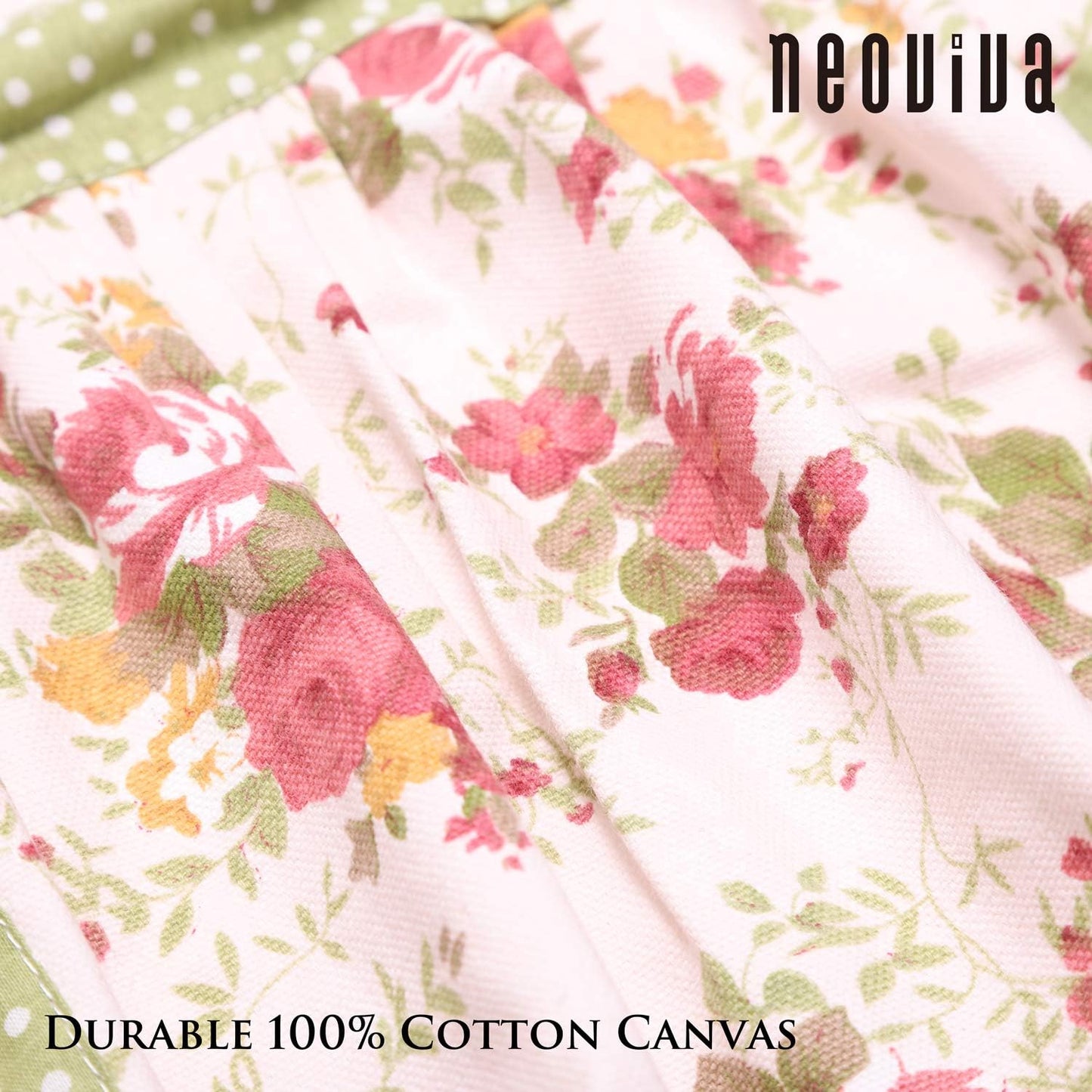 NEOVIVA Kitchen Aprons for Women with Pockets,Cooking Aprons for Women